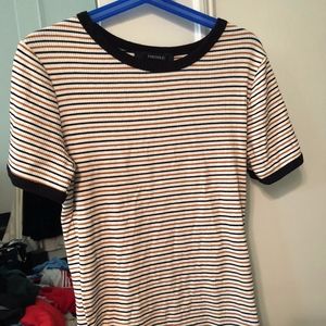 striped ringer tee